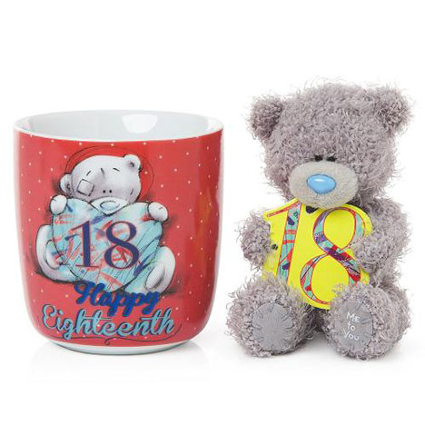 18th Birthday Me to You Bear Mug and Plush Gift Set £8.40